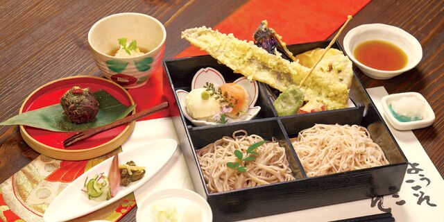 少し贅沢をしたい日におそば屋さんのお得なランチ