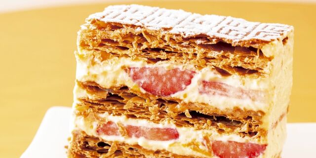 タマゴの香りが広がるカスタードのおやつ